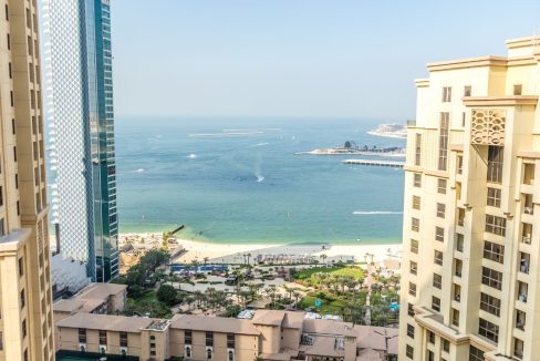 Fully Furnished 2BR with Sea View in JBR-10
