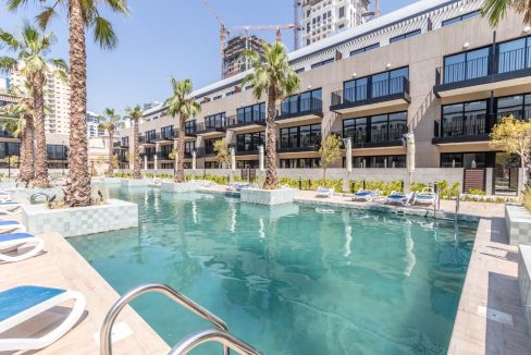 1BR + Study Pool View in Oakley Square JVC-28