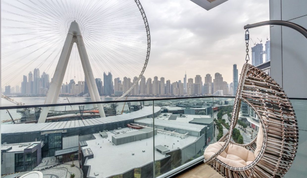 3 BR + M | Sea & Ain Dubai  View | Furnished-14