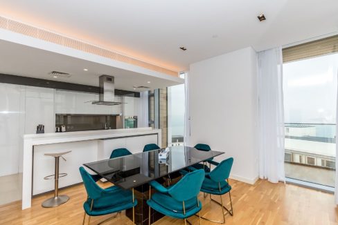 3 BR + M | Sea & Ain Dubai  View | Furnished-8