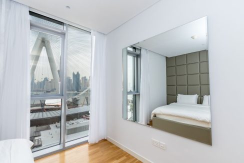 3 BR + M | Sea & Ain Dubai  View | Furnished-9