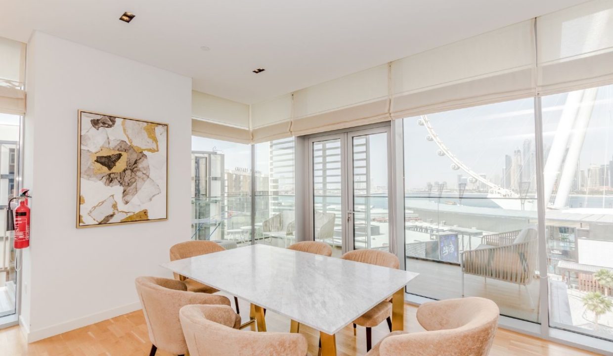 Splendid 3BR+Maid | Sea & Ain Dubai View-3