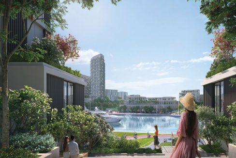 Spacious 2BR Front water View in Creek Waters 2-11