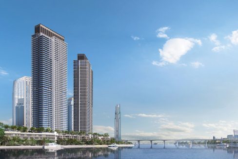 Spacious 2BR Front water View in Creek Waters 2-28