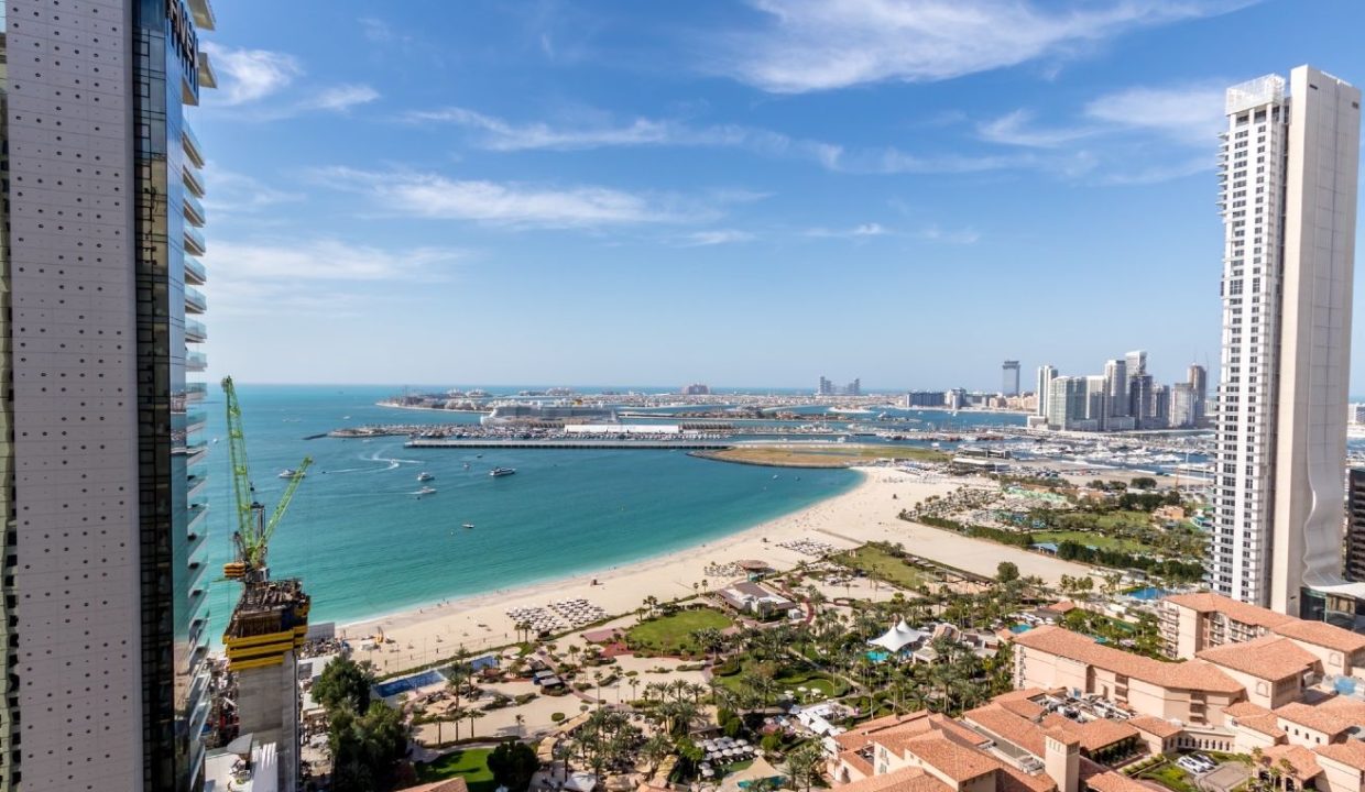 Stunning 2BR | Designer Furnished | Full Sea View-14