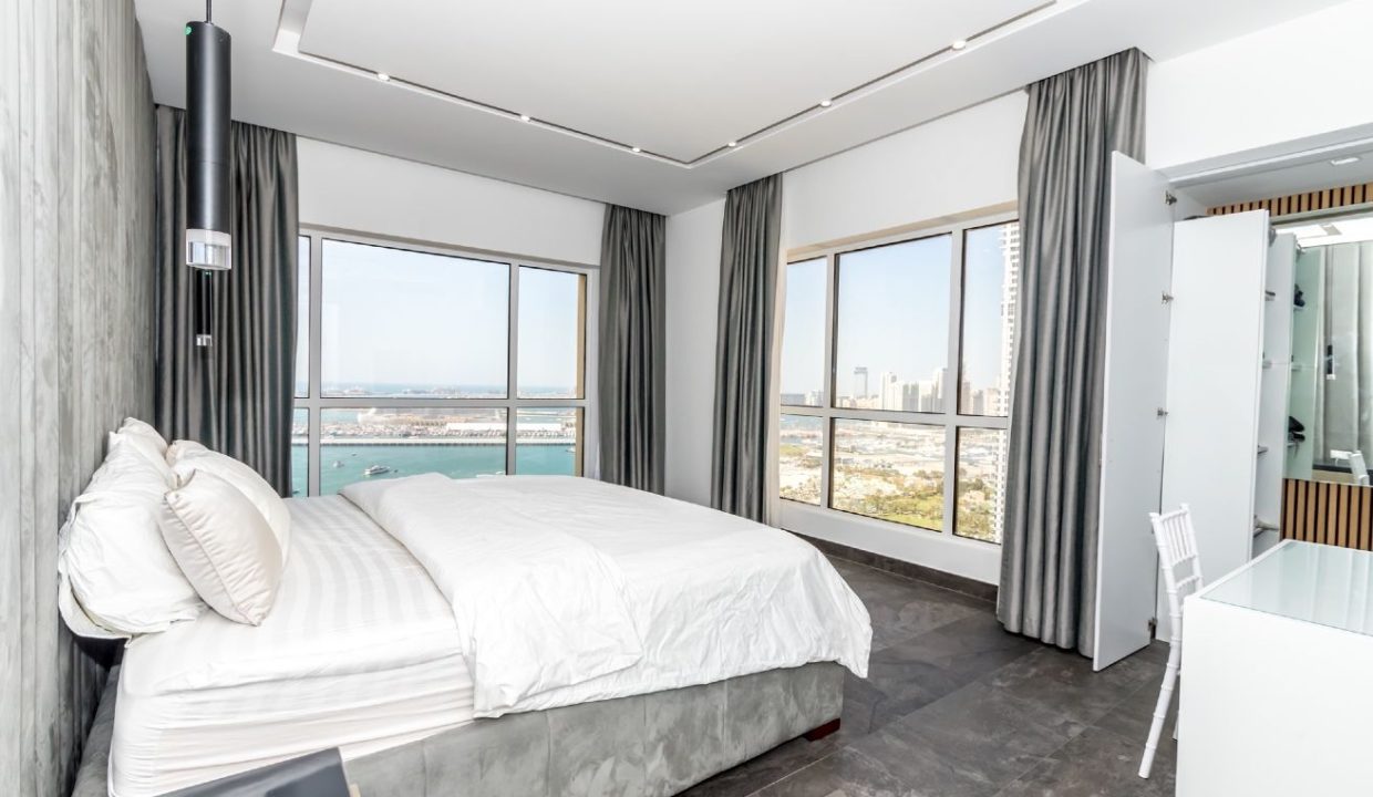 Stunning 2BR | Designer Furnished | Full Sea View-21