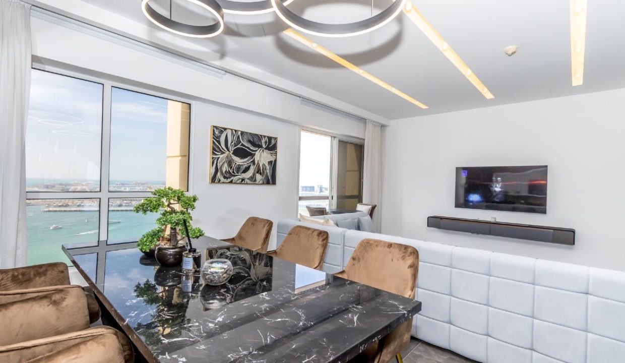 Stunning 2BR | Designer Furnished | Full Sea View-1