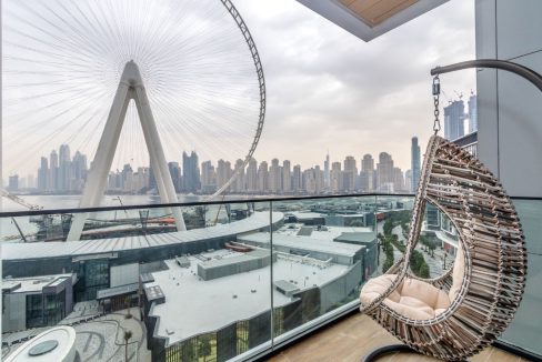 3 BR + M | Sea & Ain Dubai  View | Furnished-14