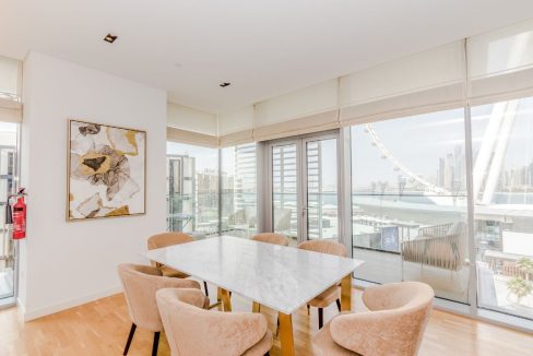 Splendid 3BR+Maid | Sea & Ain Dubai View-3