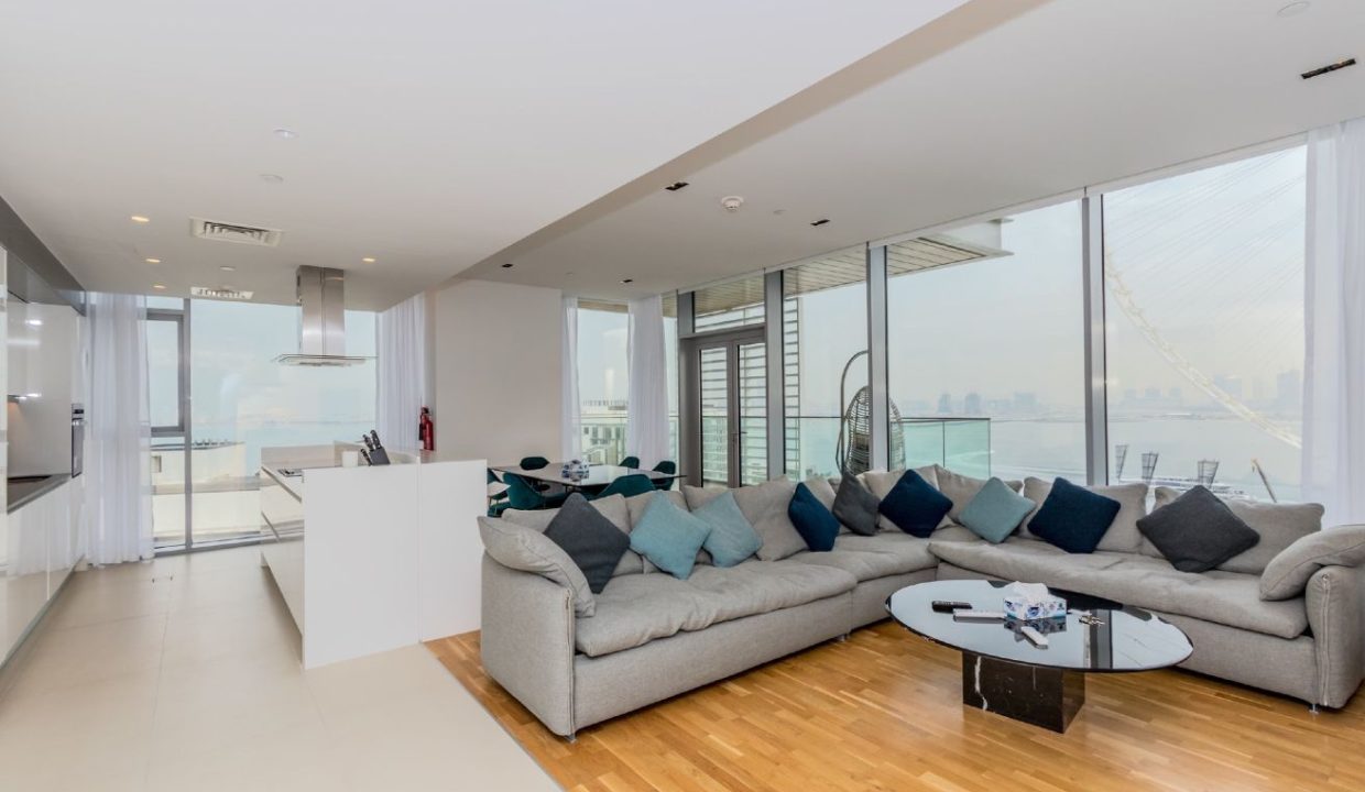 3 BR + M | Sea & Ain Dubai  View | Furnished-4
