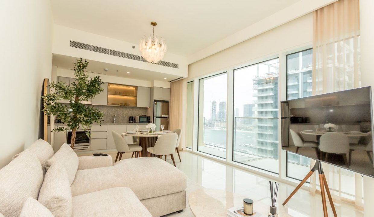 Luxury 1BR Furnished | Sea View | Grand View-1