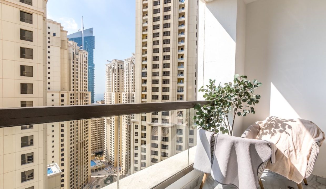 Fully Furnished 2BR with Sea View in JBR-13
