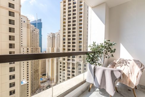 Fully Furnished 2BR with Sea View in JBR-13