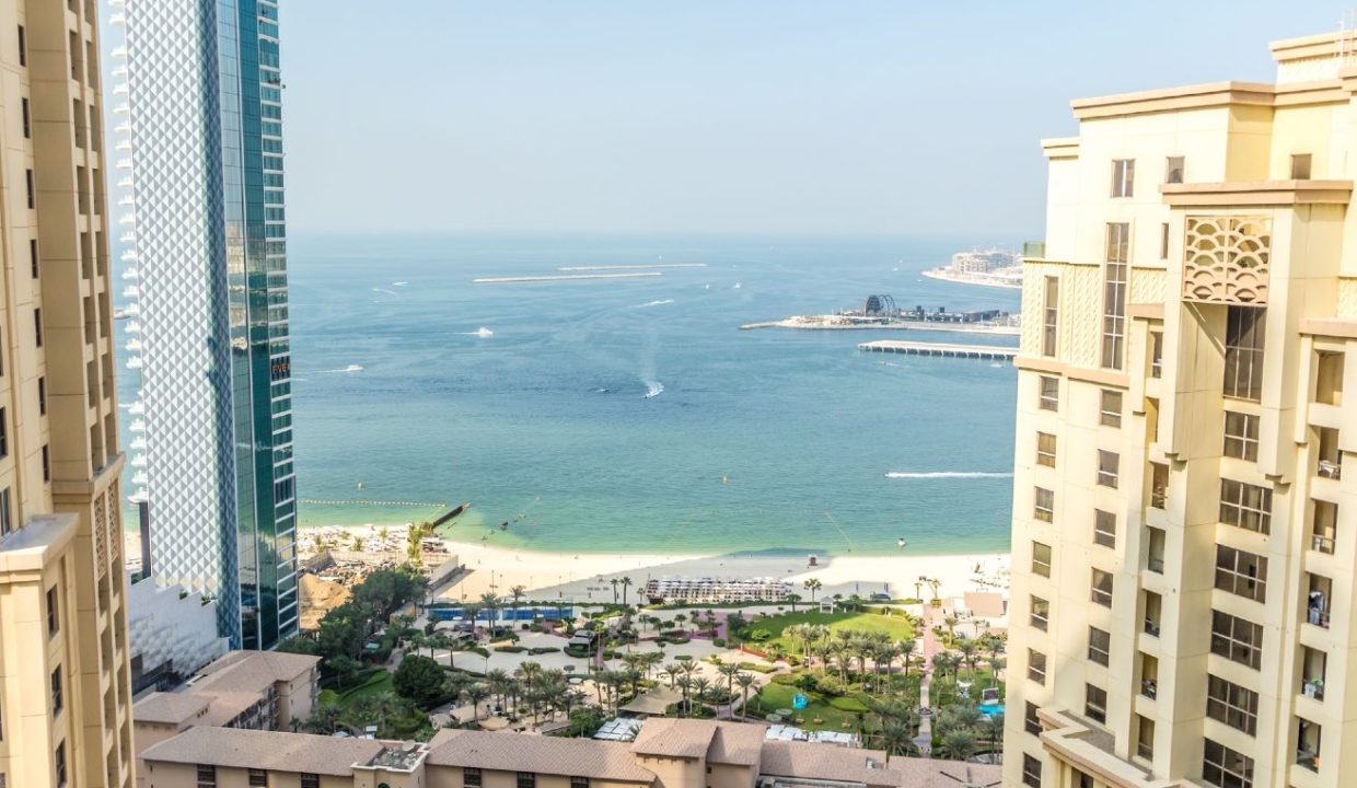 Fully Furnished 2BR with Sea View in JBR-10