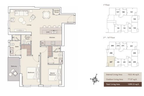2BR Corner Unit in The Portman |High-End Amenities-23