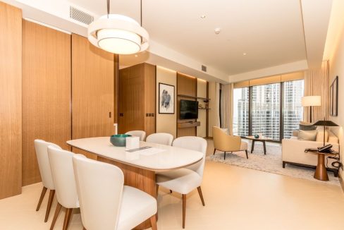 Luxury 3BR + Maid | Fully Furnished | Burj crown-14