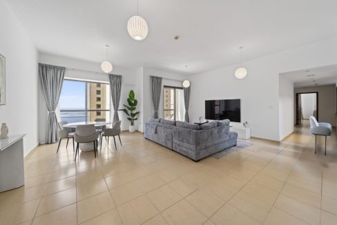 Spacious Furnished 3-Bedroom Apartment in Sadaf 1-1