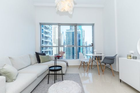 Spacious 1BR | Full Marina View | Bay Central-2
