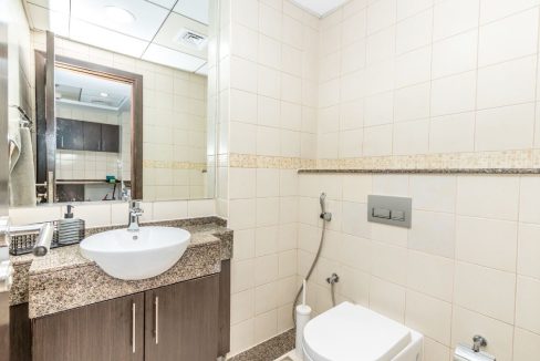 Spacious 1BR | Full Marina View | Bay Central-17