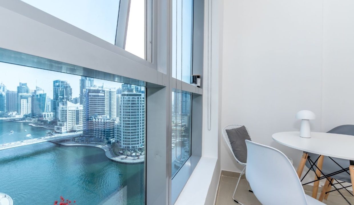 Spacious 1BR | Full Marina View | Bay Central-6