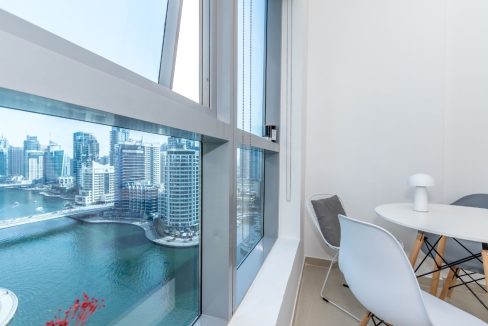 Spacious 1BR | Full Marina View | Bay Central-6