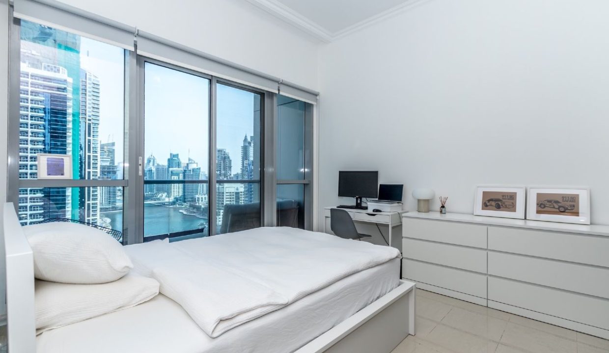 Spacious 1BR | Full Marina View | Bay Central-9
