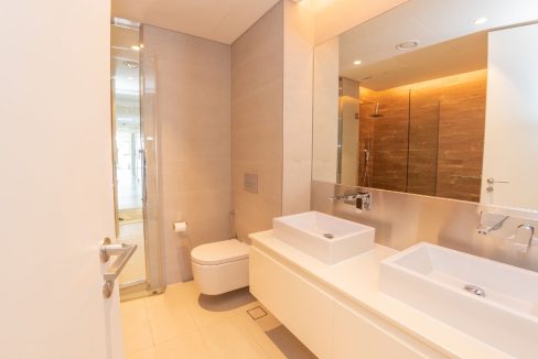 Elegant 3BR+Maid | Panoramic Sea & Ain Dubai View-22