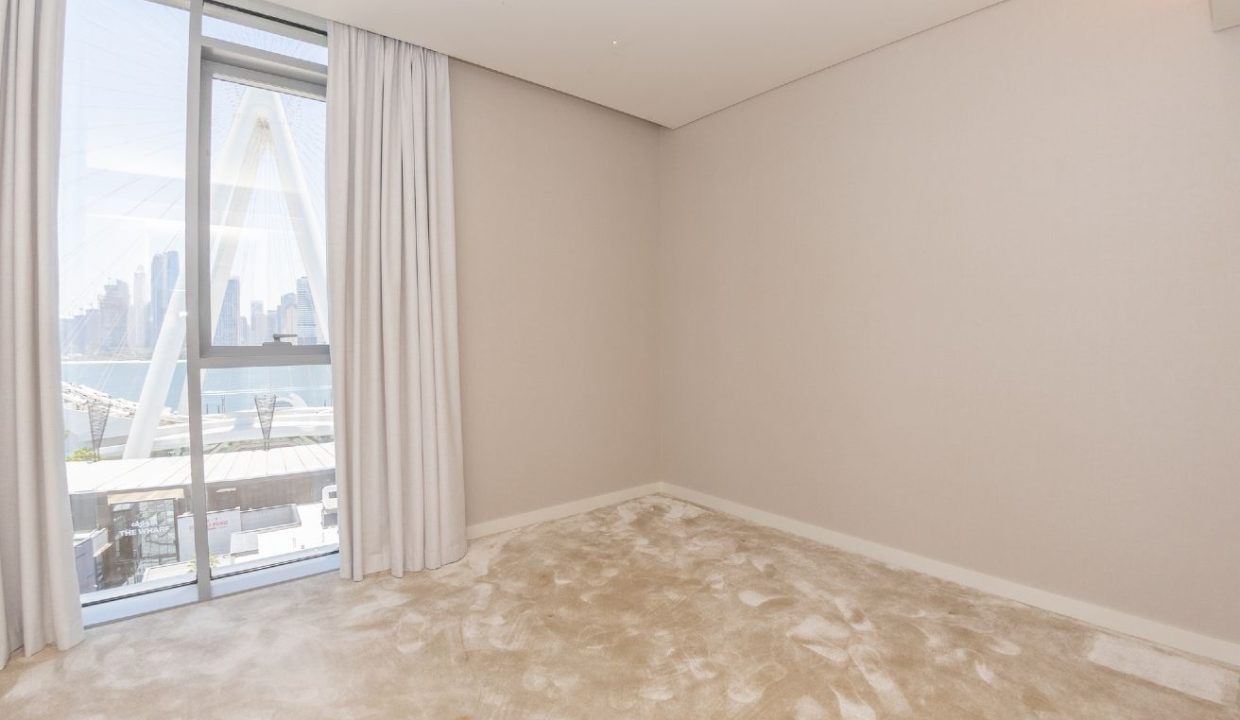 Elegant 3BR+Maid | Panoramic Sea & Ain Dubai View-10