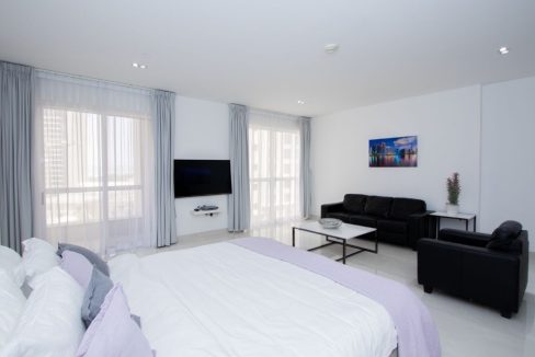 Upgraded Large Studio |Pool View | Fully Furnished-12