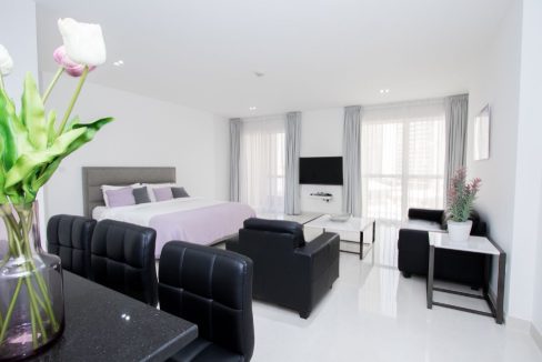 Upgraded Large Studio |Pool View | Fully Furnished-14