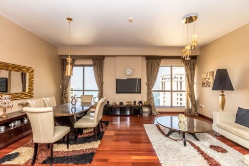 Spacious Furnished 2BR with Sea View | Bahar 1