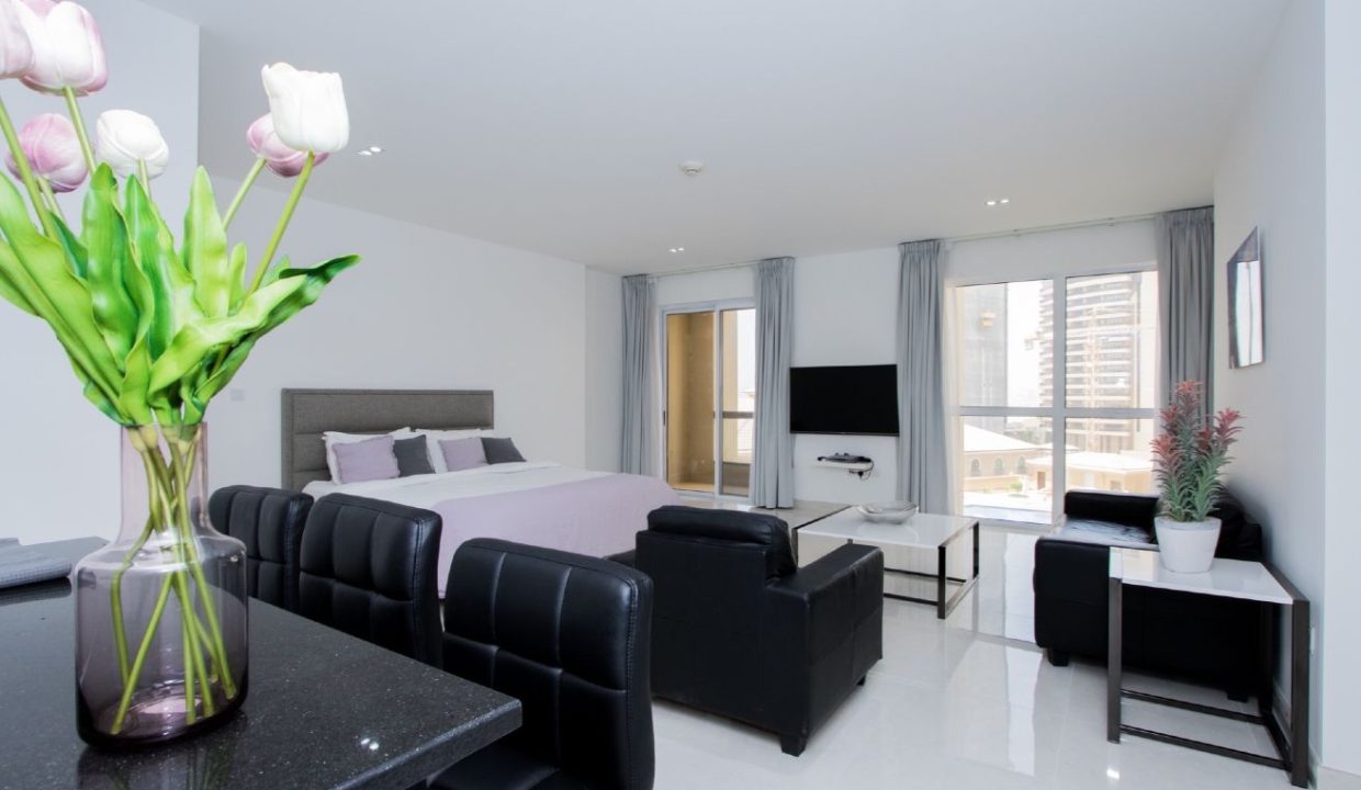 Upgraded Large Studio |Pool View | Fully Furnished-9