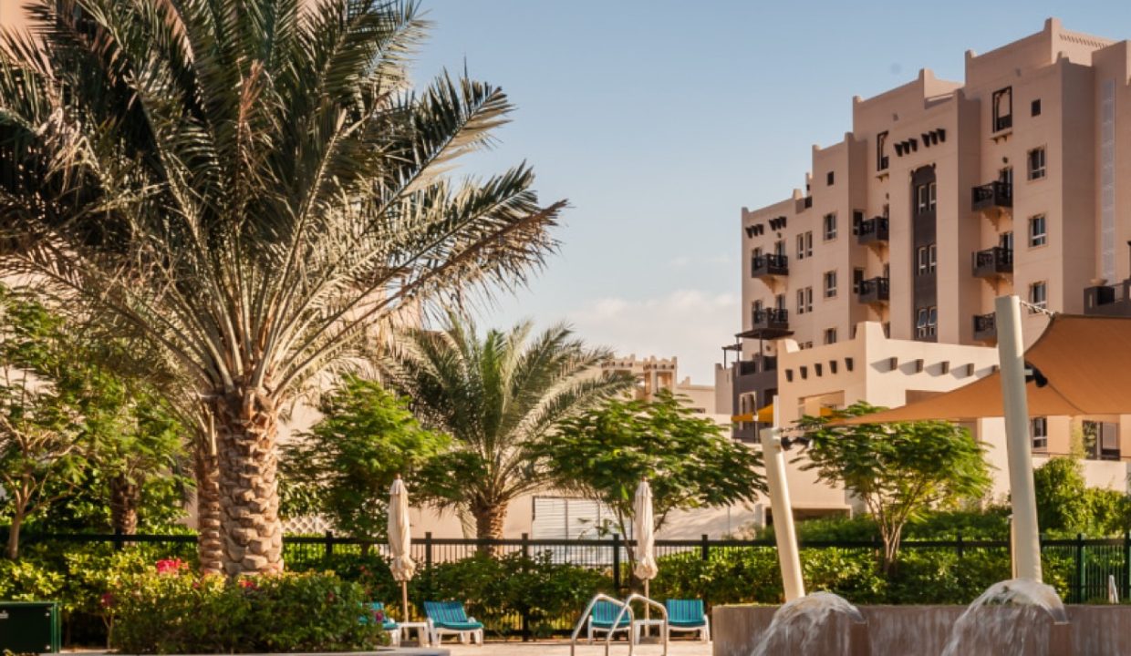 1BD Furnished Pool View Apartment for Rent Remraam-2