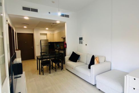 1BD Furnished Pool View Apartment for Rent Remraam-4