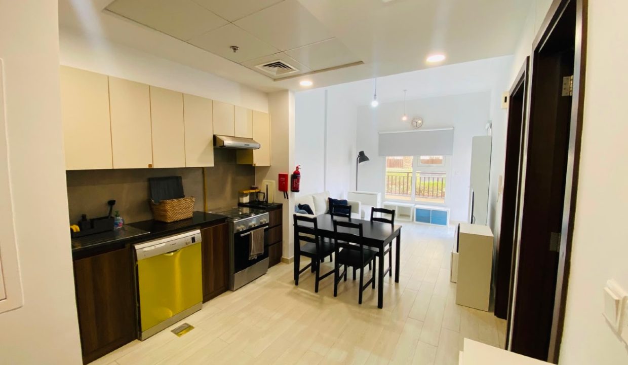 1BD Furnished Pool View Apartment for Rent Remraam-5