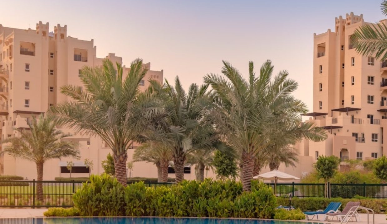 1BD Furnished Pool View Apartment for Rent Remraam-8