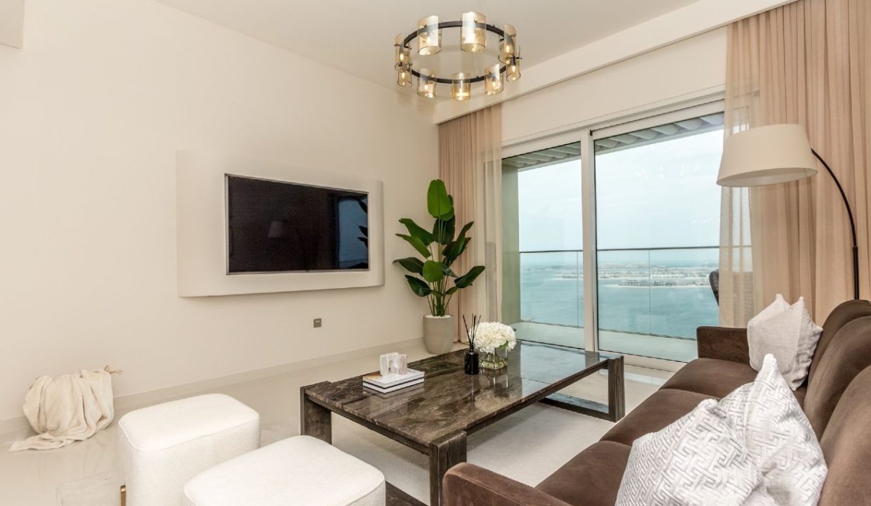 Luxury 2BR | Palm and Sea View| Private Beach-1