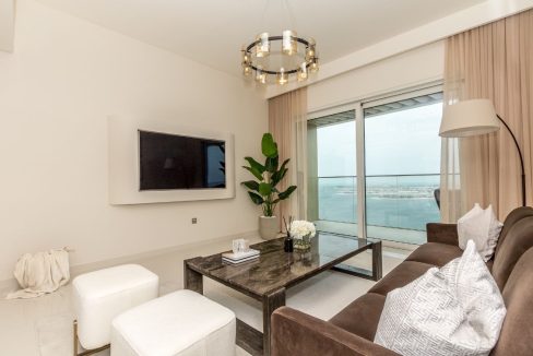 Luxury 2BR | Palm and Sea View| Private Beach-1
