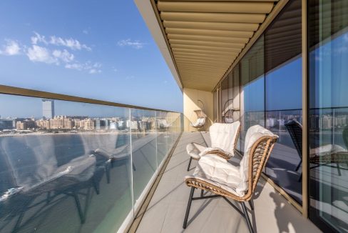 Luxury 2BR | Palm and Sea View| Private Beach-10