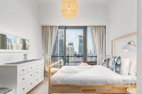 Fully Furnished 2-BR with Full Marina View-2