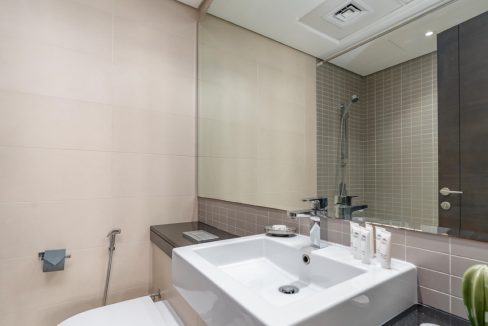 Fully Furnished 2-BR with Full Marina View-12