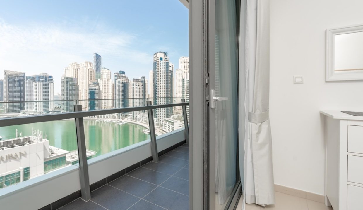 Fully Furnished 2-BR with Full Marina View-15