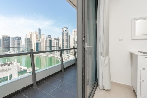 Fully Furnished 2-BR with Full Marina View-15