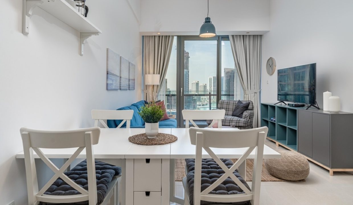 Fully Furnished 2-BR with Full Marina View-22