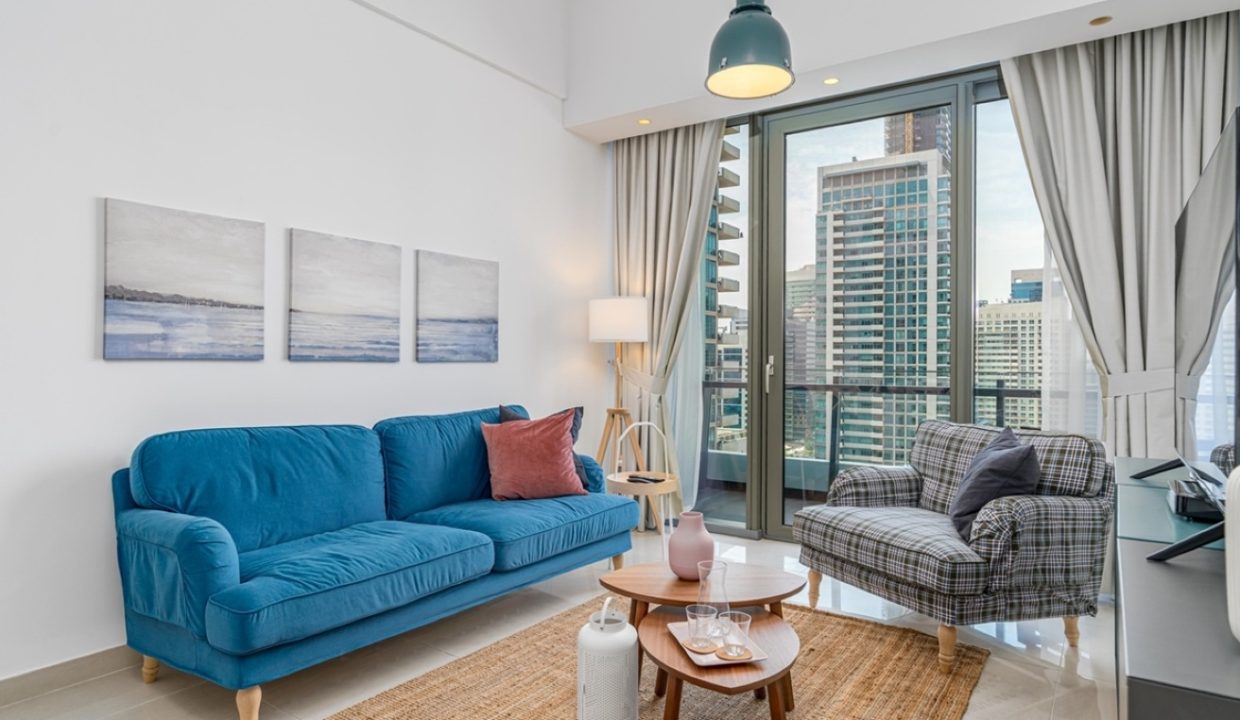 Fully Furnished 2-BR with Full Marina View-23
