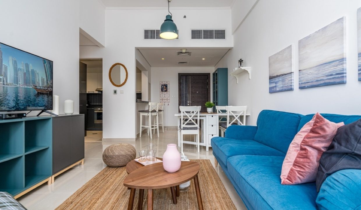 Fully Furnished 2-BR with Full Marina View-26