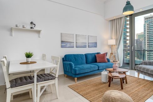Fully Furnished 2-BR with Full Marina View-27