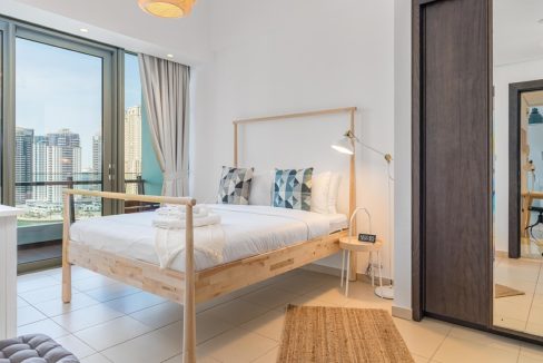 Fully Furnished 2-BR with Full Marina View-5