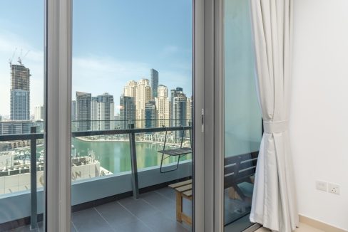 Fully Furnished 2-BR with Full Marina View-9