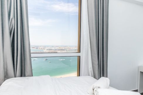 Stunning 2BR | Designer Furnished | Full Sea View-20